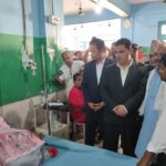 स्वास्थ्यमन्त्रीद्वारा राजविराजस्थित गजेन्द्रनारायण सिंह अस्पतालको निरीक्षण
